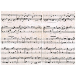 Serwetka -3277- nuty